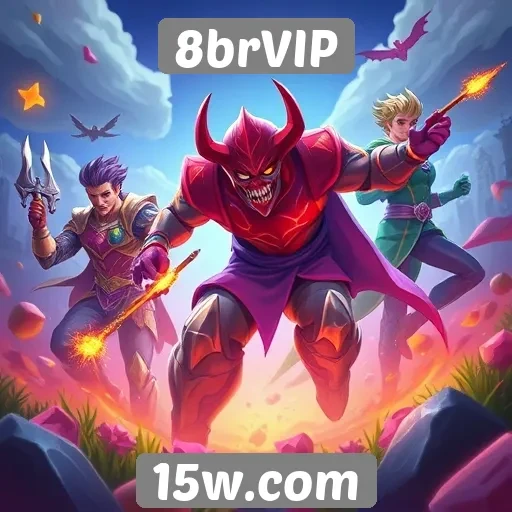Como o 8brVIP se destaca no mercado de jogos